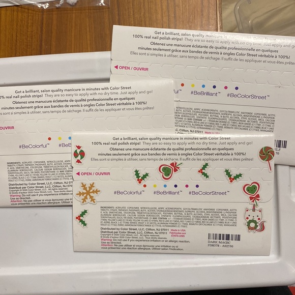 Color Street Nail Polish Strips Pack of 2 NEW - Picture 4 of 6